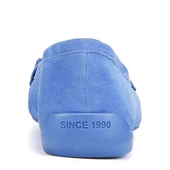 SALE! new Franco Sarto Suede Slip-on Chain Loafers Flats - Picture 5 of 6